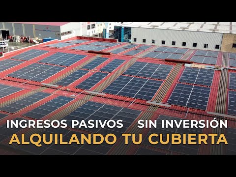 Genera INGRESOS PASIVOS alquilando tu TEJADO o CUBIERTA | Especial para naves | Comunidades solares