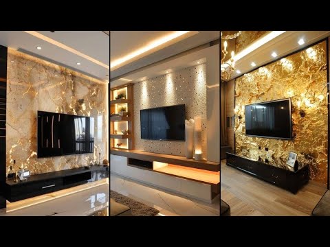 Luxury tv unit design / Modern tv cabinet #tvunit #furniture