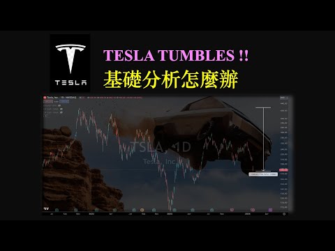 Tesla Tumbles!!｜通脹與利率｜美股、油價走勢｜商品交易技巧分享｜基礎分析 【CC中文字幕 】