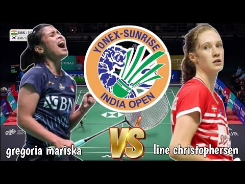 R32 : gregoria mariska tunjung [INA] VS line christophersen [DEN] yonex india open 2025