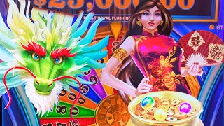 EXCLUSIVE: New IGT Games at G2E 2024 in Las Vegas! Winning on Tiger & Dragon: Super Arrow!