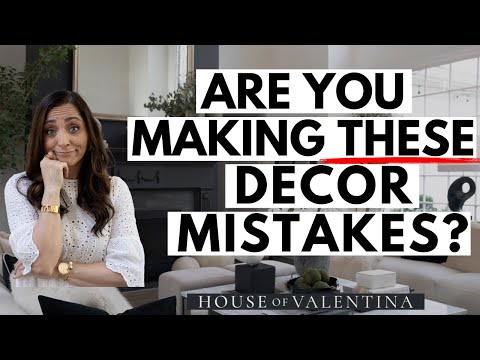 WHOA.  These DECOR MISTAKES are RUINING YOUR HOME!