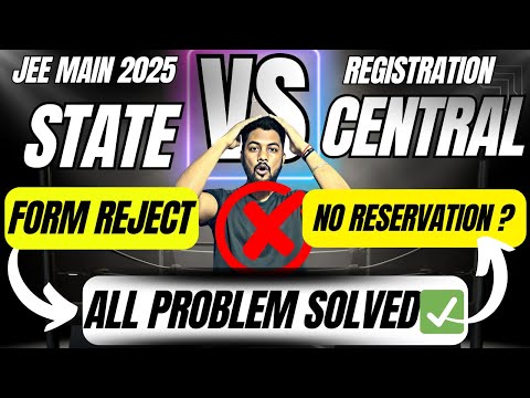 NTA Update❇️|Form Reject❌No Reservation ❌|State And Central Category Certificate In Jee Main 2025