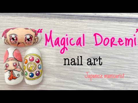 【Nail】Magical Doremi nail art /おジャ魔女どれみネイルアート