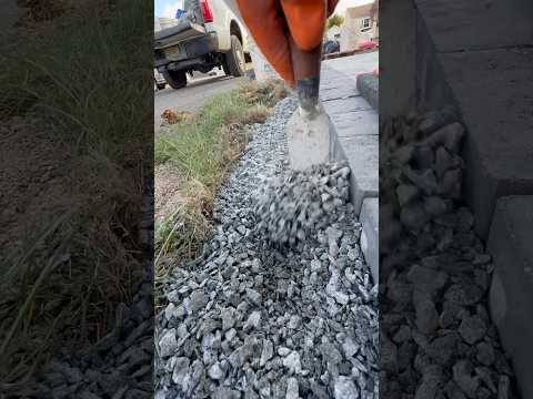 Stone ASMR #asmr #asmrsounds #diy #construction #stone #bluecollar #stoneasmr #trending #viral #fyp