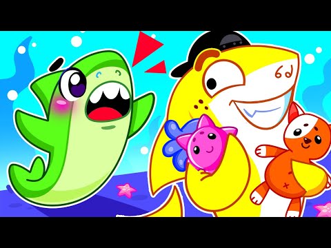 Don't Be a Bully Baby Shark! 😈🦈 Good Manners Song + More Kids Songs & Nursery Rhymes by VocaVoca🥑