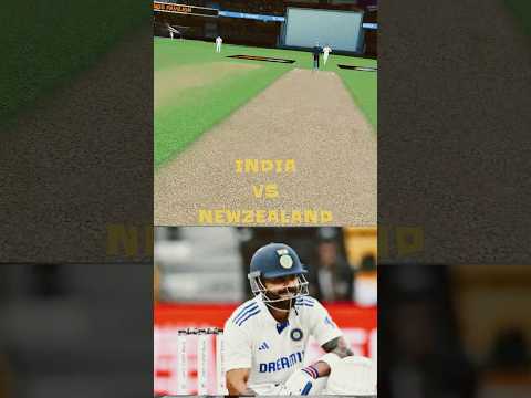 Vs New Zealand- Fall of wickets Highlights Meta Quest 3 VR shorts gameplay IB cricket Indian player