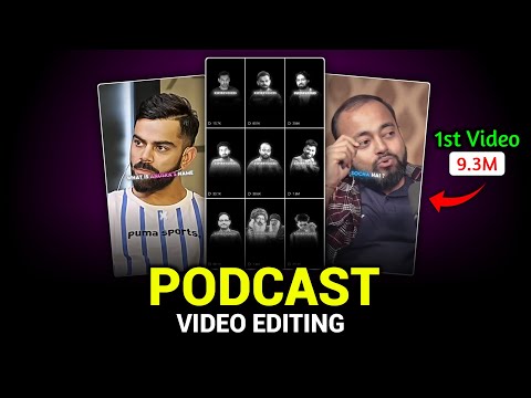 Podcast Video Editing | Podcast Short Reels Kaise Banaye