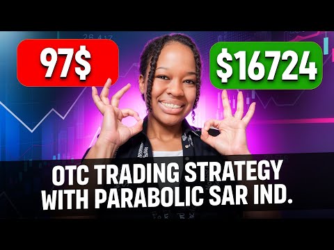 BINARY OPTIONS INDICATOR TRADING STRATEGY | $97 to $16724 Parabolic SAR indicator (QUOTEX)