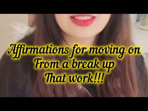 💔Create affirmations that work to move on from a breakup!!❤️‍🩹 #affirmations  #dealingwithheartbreak