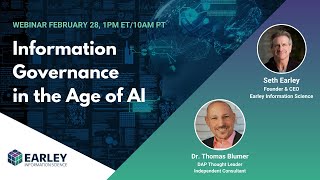 Information Governance in the Age of AI