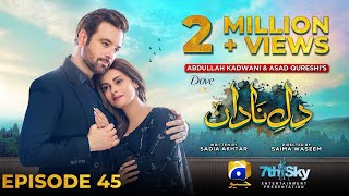 Dil-e-Nadan Episode 45 - [Eng Sub] - Digitally Presented by Dove - 14th January 2025 - HAR PAL GEO