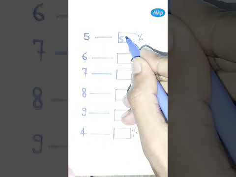 percentage kaise nikale|percentage short trick|percentage kaise nikala jata hai #maths #mathstricks