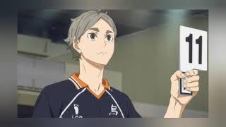 kemenangan mutlak karasuno 2-0 ,pinch servis sugawara (karasuno vs akademi tsubakihara)