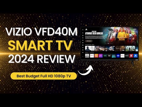 VIZIO VFD40M-08 40-Inch Smart TV Review 2024 | Best Budget Full HD 1080p TV with Alexa & Chromecast