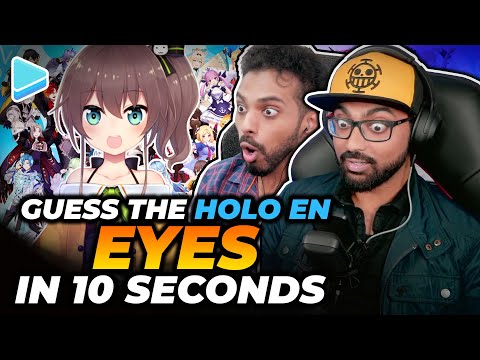 Guess the Hololive Member from the Eye! Hololive Eye Quiz! (In 10 Seconds) Reaction!