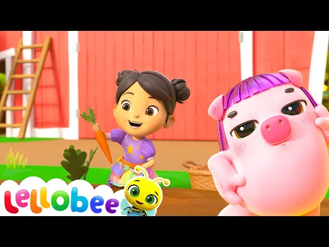 Welcome To Lellobee Farm! 🌟 | Lellobee City Farm | Moonbug Kids - Farm Animals