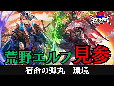 【オープンアップだぜ！】ロキサスを使った荒野エルフで先行動画！　荒野エルフVS VGかげろう　シャドウバースエボルヴ