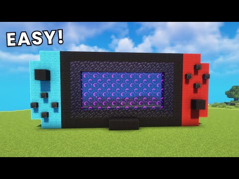 Minecraft: How to Build a Nintendo Switch Nether Portal