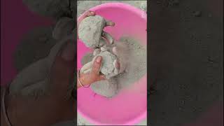 soft dusty sand cement crumbling dry #asmrsounds #dusty #trending #viral #crumbling