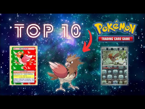 The 10 Most EXPENSIVE Spearow Pokemon Cards! #top10 #pokemon #spearow