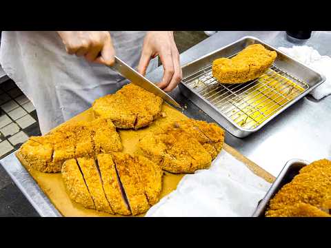 Long-established soba noodle shop in Kanagawa serving katsudon 5cm thick