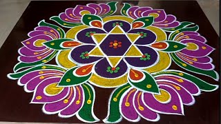 Mahashivratri rangolis🌺shivratri muggulu🦚 beautiful 5*3 dots maha Shivaratri #rangoli#mahashivratri