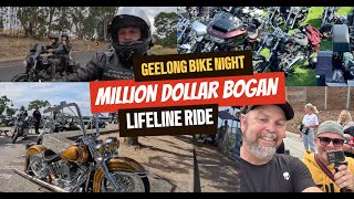 Million Dollar Bogan Lifeline Charity Ride and Geelong Bike Night January 2025!