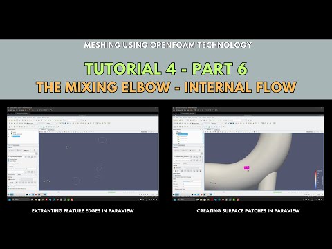 Meshing with snappyHexMesh | Tutorial 4-Part 6 | The mixing elbow - Internal flow