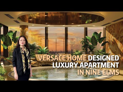 Inside a Versace Home London Apartment in DAMAC Tower | London Home Tour