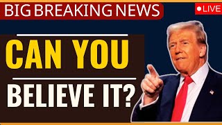 Live Donald Trump | Trump's Big Statement Before The Inauguration | US News Live | White House