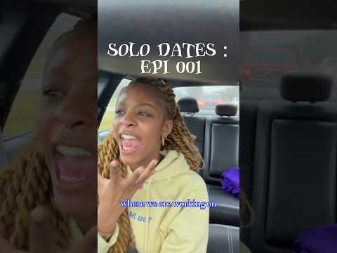 SOLO DATE ?  #solodates #dating #blackgirlvlogger #cofeeshop