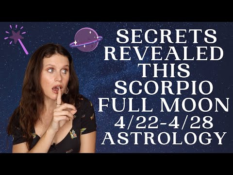 Scorpio Full Moon April 2024 + Mercury stations Direct: Transformation & Forward Momentum Awaits 🦋