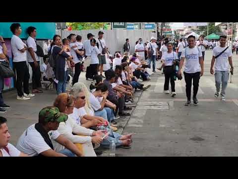 INC members show signs of exhaustion during Cagayan de Oro rally