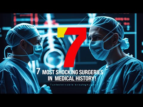 7 most shocking surgeries in medical history!