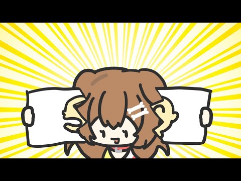 【手描き/戌神ころね/猫又おかゆ】おかゆの甘い誘いに自我が抑えきれないころさん