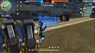 Vincenzo Cut In Free Fire Gameplay Unlimited Super Power Op Vincenzo