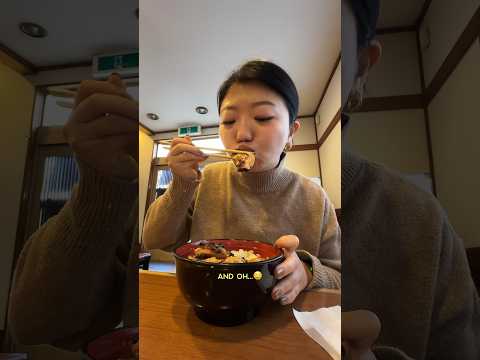 Delicious chicken yakitori bowls in Tokyo 🍗🍚