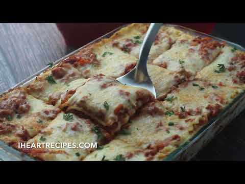 Simple Turkey Lasagna | I Heart Recipes