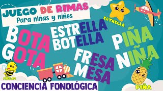 Rimas para niños | Conciencia Fonológica