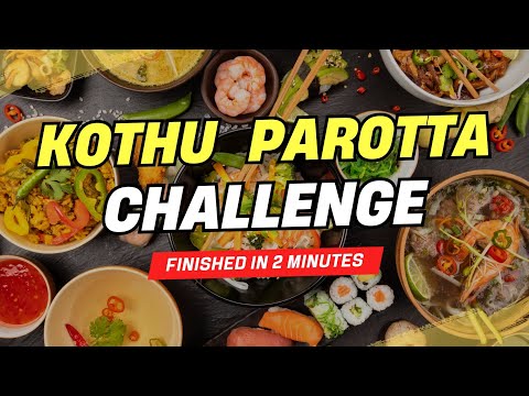 Kothu parotta Challenge            #virunthombalchettinadu #foodie #foodvlog #foodchallenge #shorts