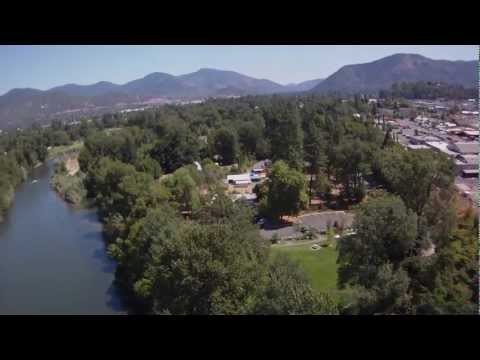 Pedestrian Bridge, All Sports Park in Grants Pass, Oregon