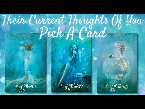 Their Current Thoughts Of You 💛 PICK A CARD