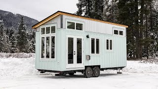 Stunning Beautiful Silverton 24' and Aspen 24' Tiny House On Wheels | Living Design Tiny House