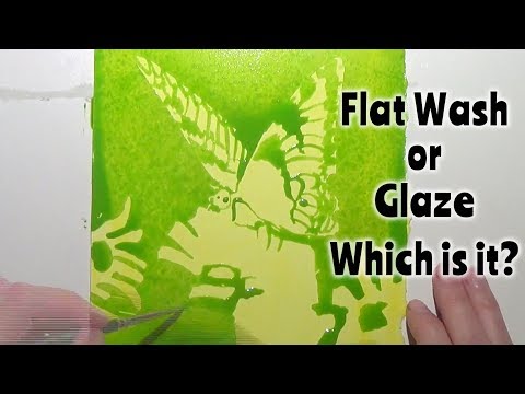 Flat Wash vs Glaze: Can You Tell the Difference Between the Two Watercolor Techniques