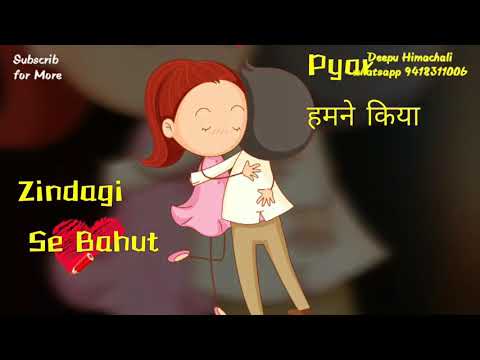 Zindgi se Bahut pyar Bollywood  whatsapp Status.