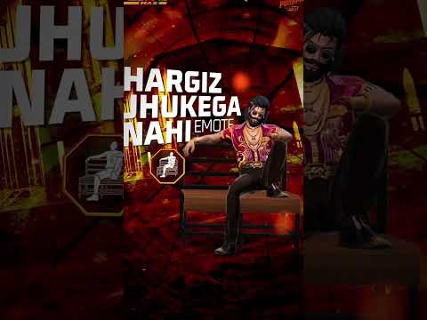 #freefire #pushpa  in #freefire #emote #hurgiz jhokega nahi#freefire