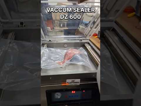 Efficient Raw Fish Packaging: DZ 600 Vacuum Sealer Demo #fishpacking #vaccumpackmachine #vaccumseal