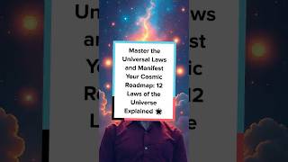 Master the Universal Laws and Manifest Your Cosmic Roadmap: 12 Laws of the Universe Explained 🌟