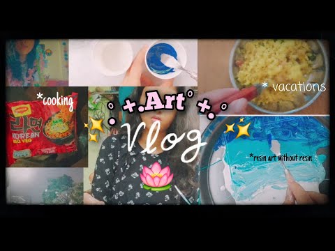 🌷ART VLOG : life lately 🌱 *realistic* day in my life | Cs craft